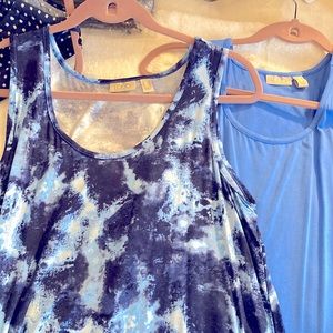 🌱NEW🌱LOGO Set of 2 Layering Tanks. NWOT